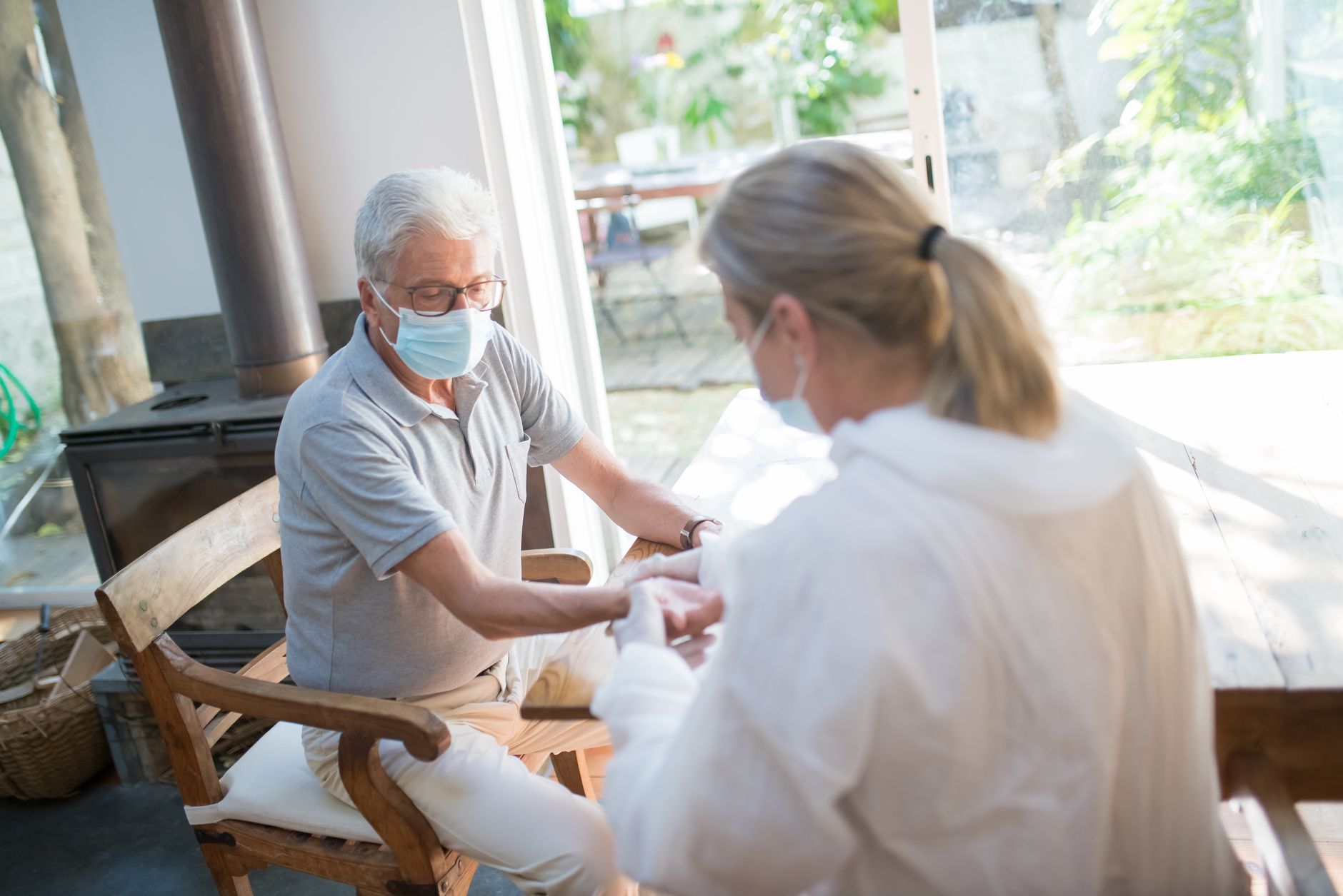 Infirmière à domicile équipe à La Courneuve